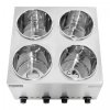 Stacja do zup - 4 x 2,75 l - 600 W ROYAL CATERING 10010239 RCBM-14-3500-R